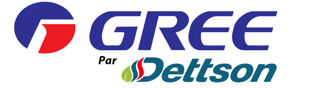 Logo Thermopompe Gree par Dettson